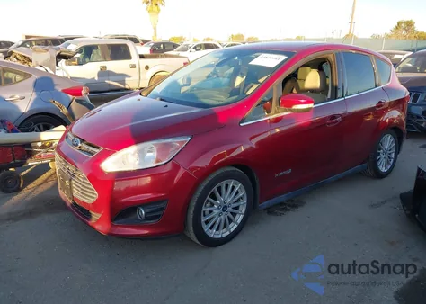 2013 Ford C-Max Hybrid Sel from USA, damaged, VIN 1FADP5BU5DL557846